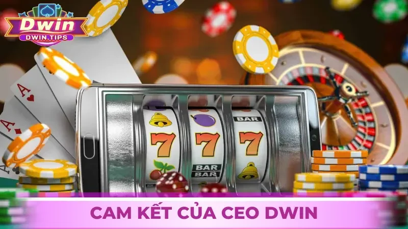 Cam kết của CEO cổng game trực tuyến Dwin