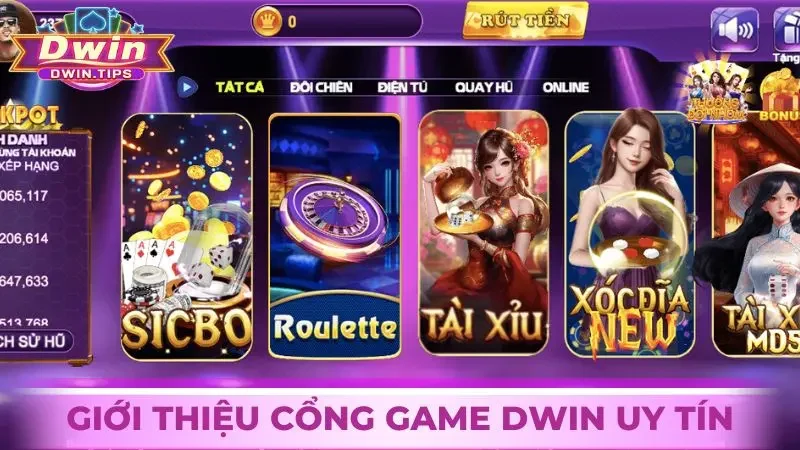 Giới thiệu đôi nét về cổng game uy tín Dwin