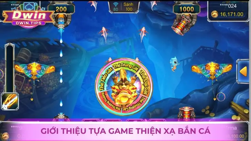 Giới thiệu về tựa game Thiện xạ bắn cá tại cổng game Dwin