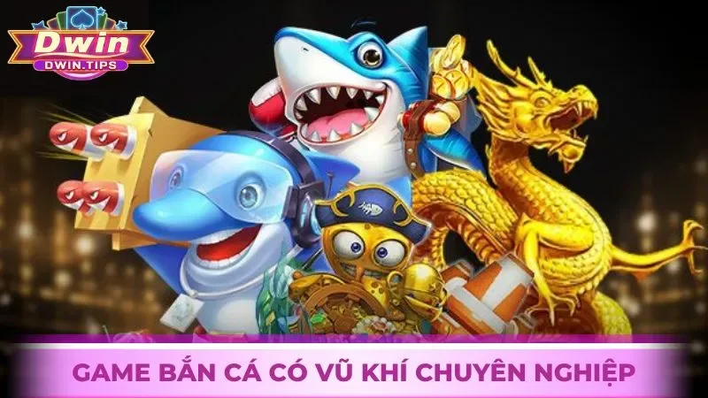 Hệ thống súng bắn hiện đại và chuyên nghiệp