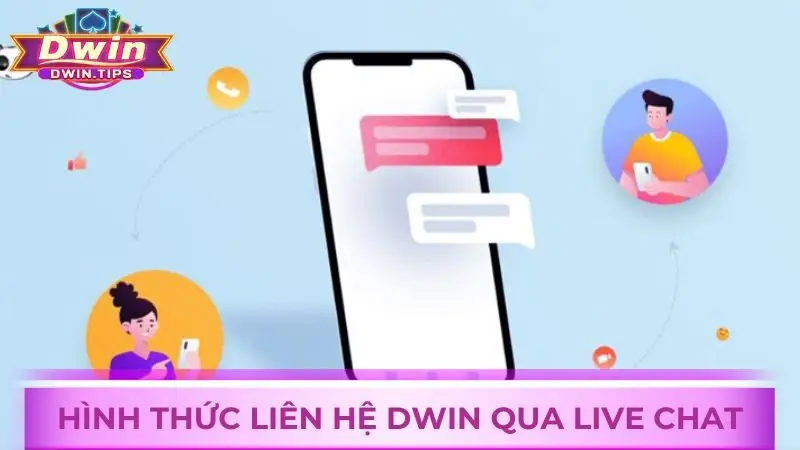 Hình thức liên hệ người chơi qua Live Chat trên cổng game