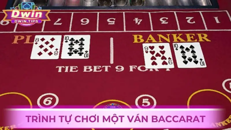 Nắm rõ cách chơi Baccarat online qua trình tự ván cược chi tiết